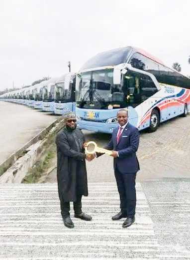 Jagaban Unveils $4 Million Buses