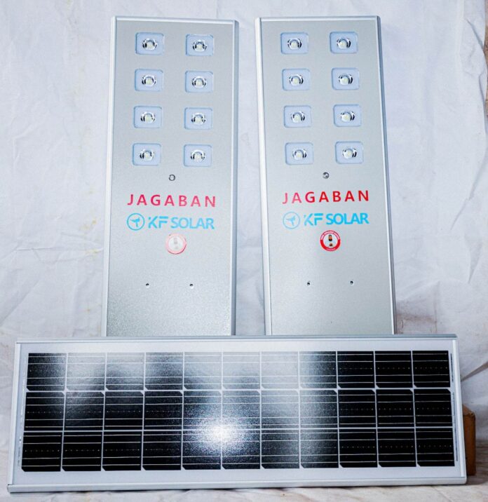 JAGABAN LAUNCHES SOLAR STREETLIGHT 1