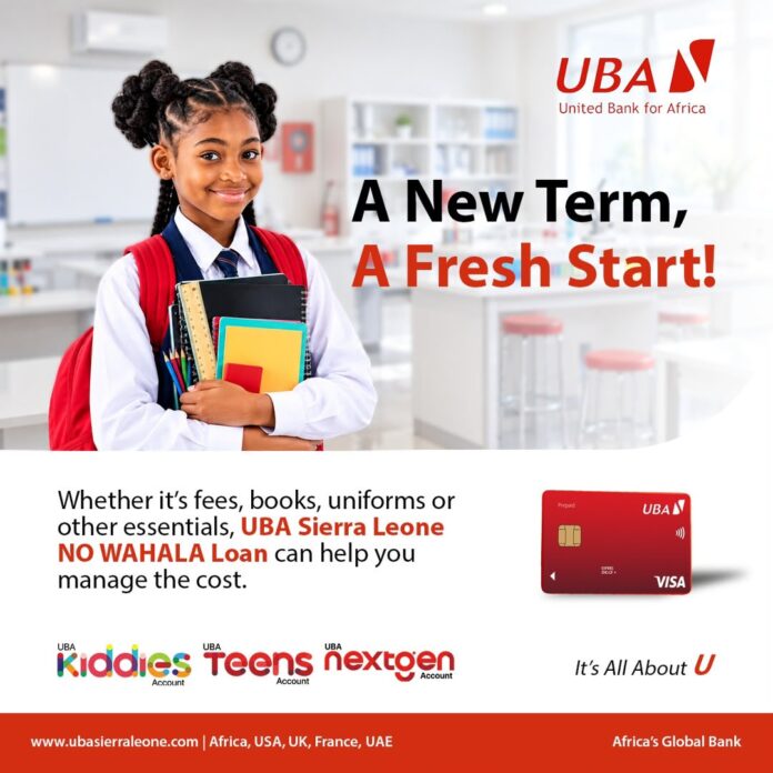UBA A NEW TERM